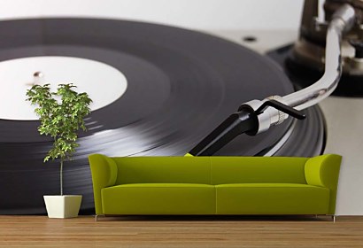 veľkoplošná tapeta - gramophone