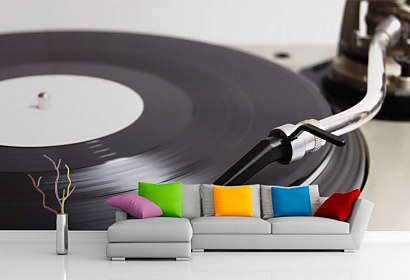 fototapeta na mieru - gramophone