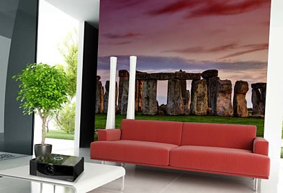 kvalitná tapeta na stenu - stonehenge