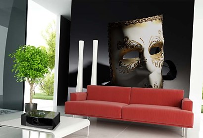 tapety s benátskymi maskami