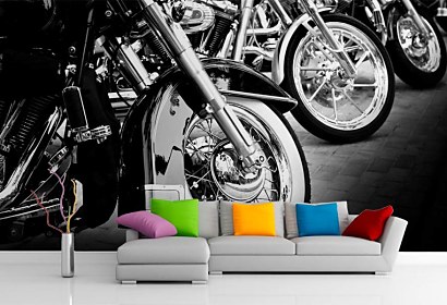 motorky - fototapety na stenu