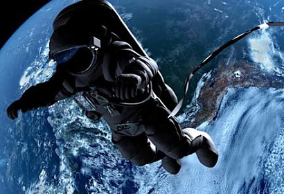 astronaut - fototapeta na mieru