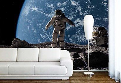 fototapeta - kozmonaut vo vesmíre