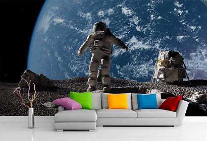 fototapeta na mieru - kozmonaut