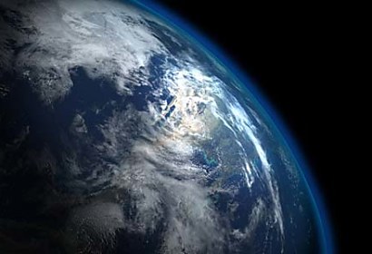 fototapety na vstavanú skriňu - earth