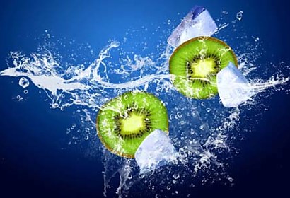 tapeta na kuchynskú zástenu kiwi