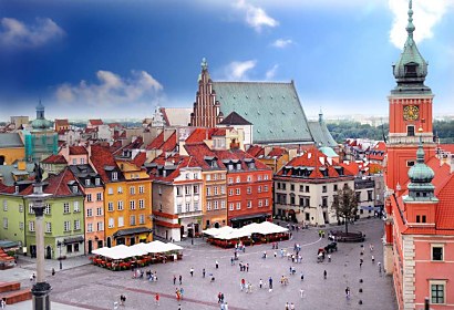 Architektúra Fototapeta - Varšava 3344