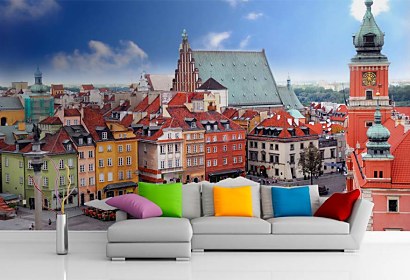 Architektúra Fototapeta - Varšava 3344