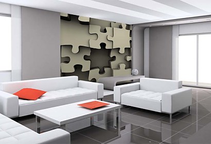 fototapeta puzzle na stenu