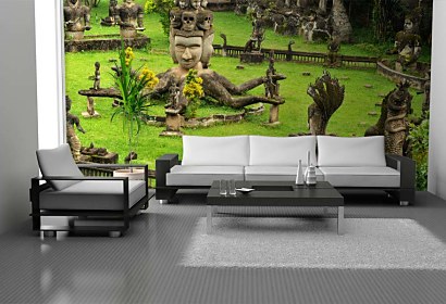 Buddha park wallpaper