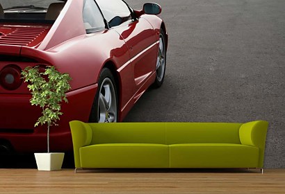 fototapeta na stenu Red Ferrari
