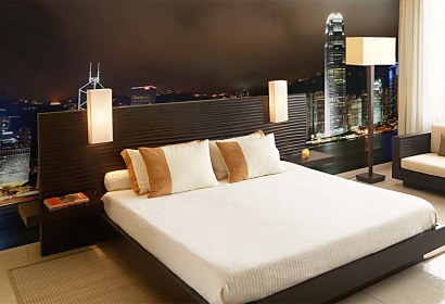 tapeta do spálne - hong kong