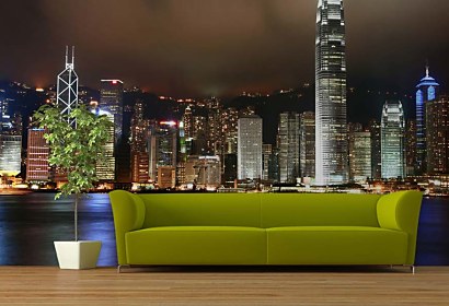 fototapeta na stenu - hong kong skyline
