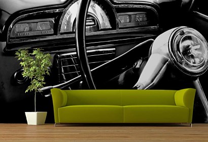 car interior - fototapety