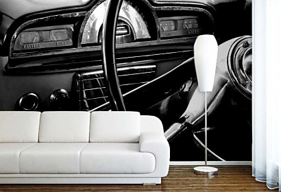 kvalitná fototapeta - car interior