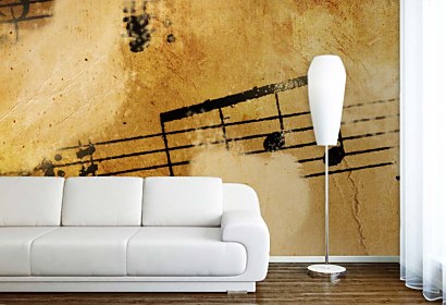 vinylové fototapety - music notes