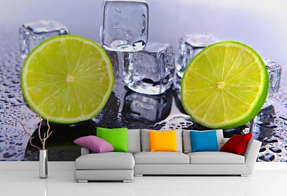vliesová fototapeta lime and ice