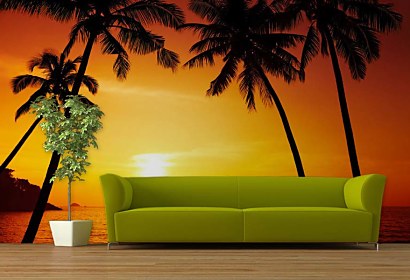 Fototapeta Sunset beach 400