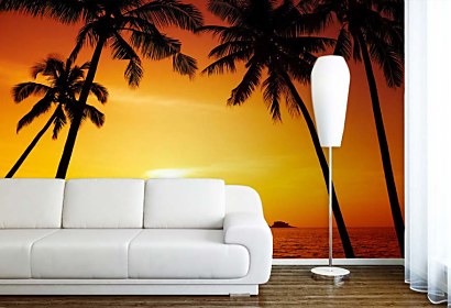 Fototapeta Sunset beach 400