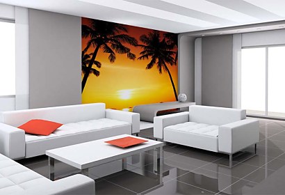 Fototapeta Sunset beach 400
