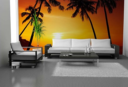 Fototapeta Sunset beach 400