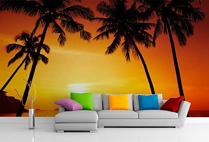 Fototapeta Sunset beach 400