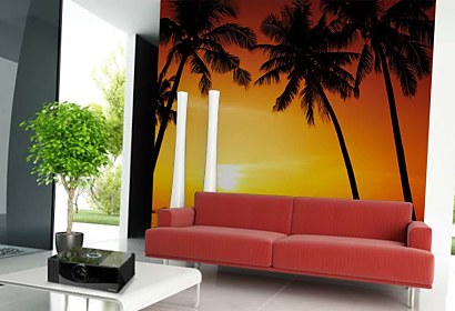 Fototapeta Sunset beach 400