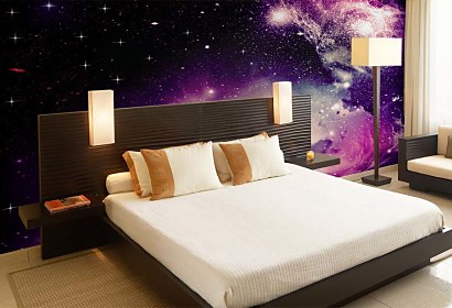 fototapeta do spálne - nebula