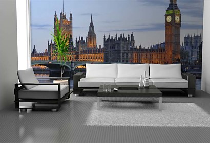 vinylová tapeta houses of parliament