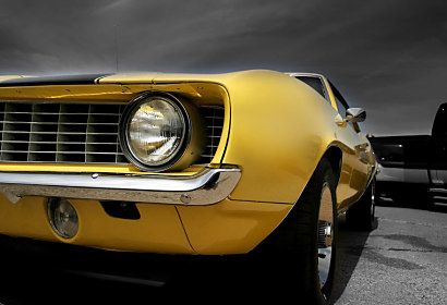 Fototapeta Žlté auto 10105