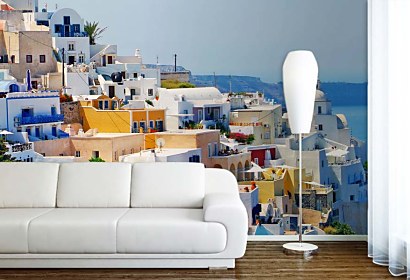 Santorini Grécko - Fototapeta na stenu