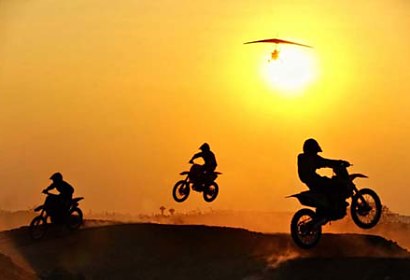 Fototapeta Motocross Fun 18565