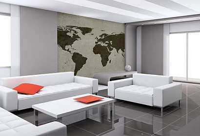 fototapeta - map of the world