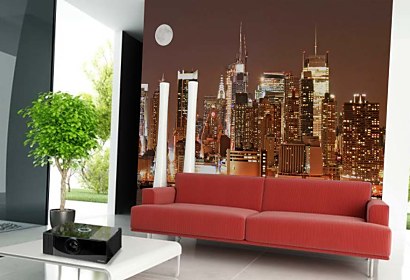 Manhattan night - wallpaper
