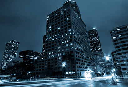 Fototapeta Los Angeles at night 81
