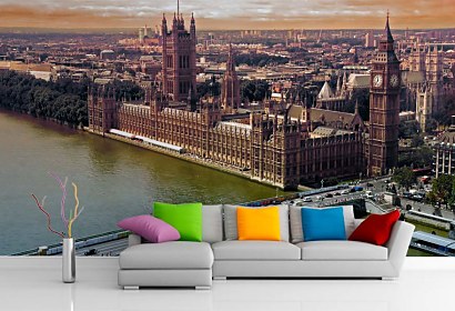 vliesová tapeta big ben londýn