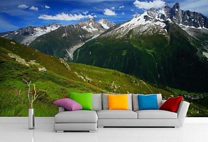 Fototapeta - Hory Haute Savoie 336