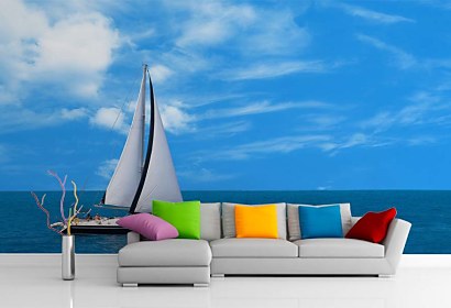 Fototapeta Blue sky and Sea 10115