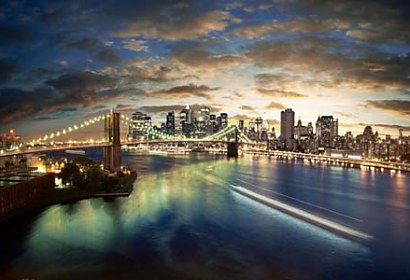 Samolepiace tapety na skrine New York