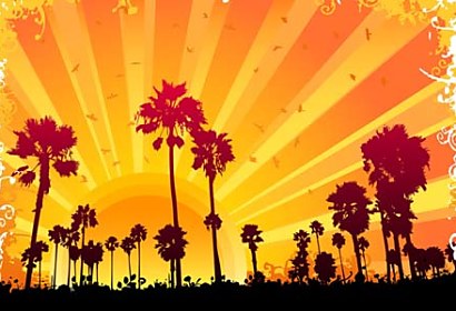 samolepiace fototapety - sun