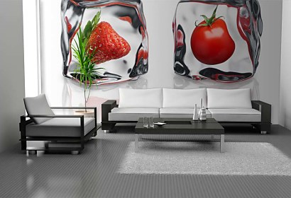 Fototapeta Strawberry and Tomato 376
