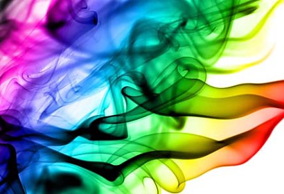 samolepiace fototapety colorful smoke