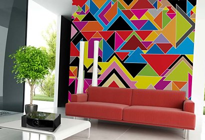geometrické tvary - fototapety