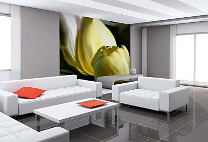 Tapeta Yellow tulips
