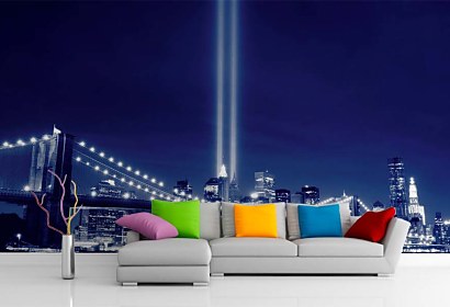 Fototapeta brooklyn bridge at night 359
