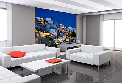 Santorini - fototapeta