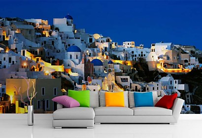 Fototapeta - Santorini 3342