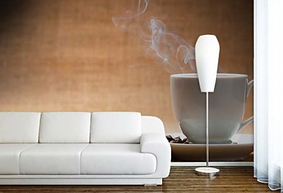 hot coffee - fototapety