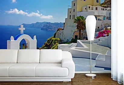 fototapety na stenu - santorini greece