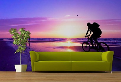 tapeta šport - na bicykli